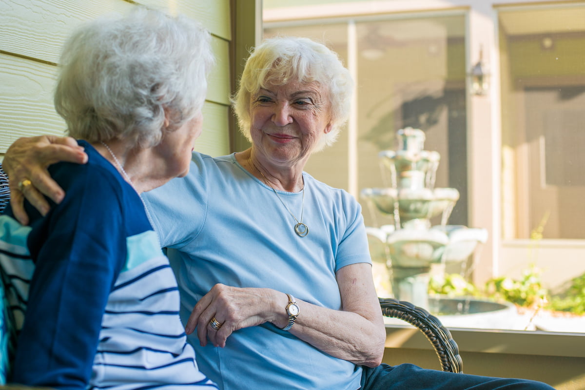 Senior Women Enjoying Each Other's Company_The Pavilion Senior Living